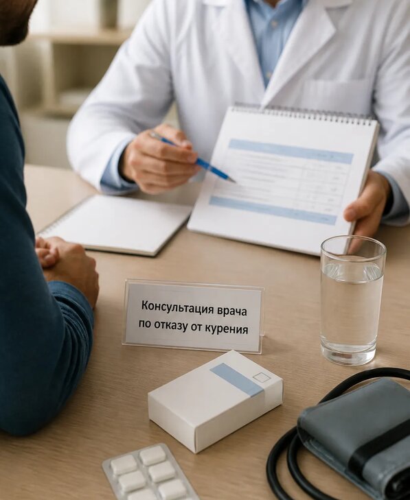 Консультация врача по отказу от курения для взрослых в Ноябрьске